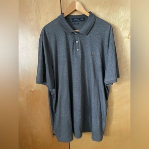 Polo Ralph Lauren polo. Size- XXL. Color- Grey.